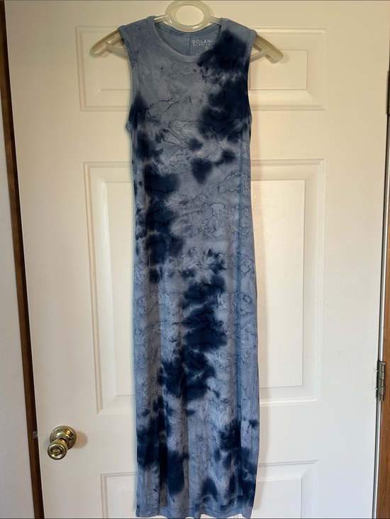 dolan Dresses & Skirts - Dolan Sleeveless Tie-Dye Maxi Dress in Blue Size S